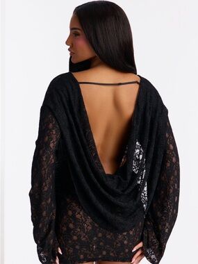 Fashion Nova | Dresses | Fashion Nova Long Sleeve Velvet Nwt Dress |  Poshmark